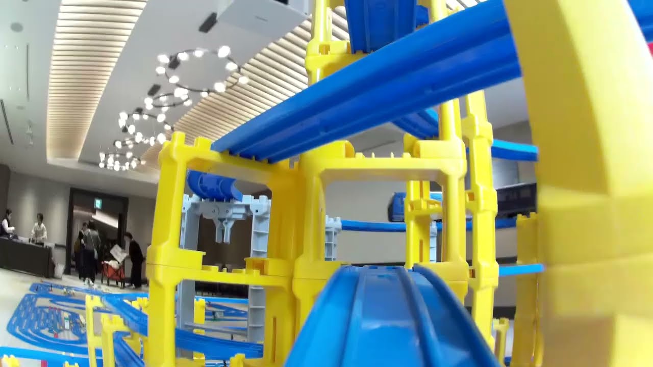 【でんしゃであそぼう！子育て応援フェスティバル2026】横浜ベイシェラトンホテルに相鉄のプラレールをたくさん走らせるpart1【前面展望】2026年3月