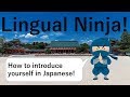 How to introduce yourself in Japanese!