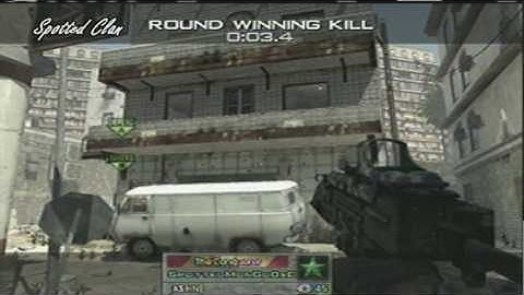 Spotted Clan- MW2 Game Winning Kill Montage
