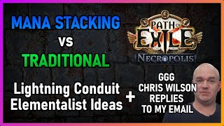 [PoE 3.24] More Lightning Conduit Ideas | GGG Clarifies Archmage Support Concerns | Necropolis