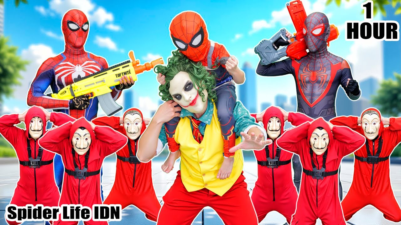 😱 Para Superhero, ke mana Spider-Man pergi????! Lindungi Dia Sekarang! 🕷️🛡️