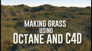 Making realistic ground and grass using Octane and C4D