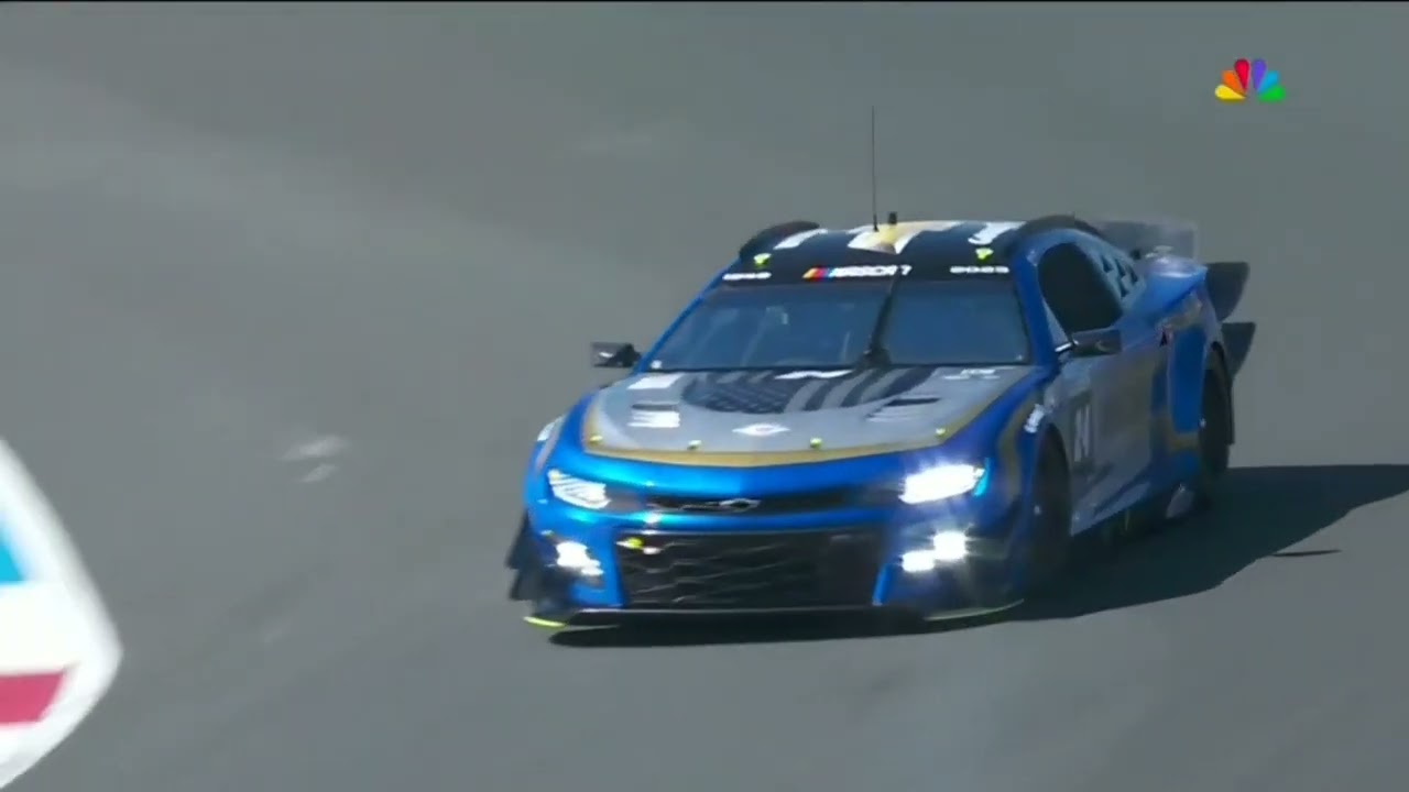 GARAGE 56 24 HOURS OF LE MANS CAR ON TRACK - 2023 NASCAR CUP SERIES AT CHARLOTTE ROVAL