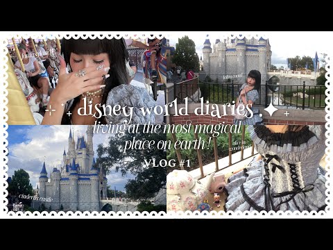 𝜗ৎ disney diaries as a lolita vlog #1 ⊹ ࣪ ˖ (life at the most magical place on earth) 𑣲⋆.ᐟ thumbnail