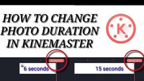 HOW TO INCREASE/DECREASE PHOTO DURATION IN KINEMASTER |EASY TUTORIAL |AARTHI |