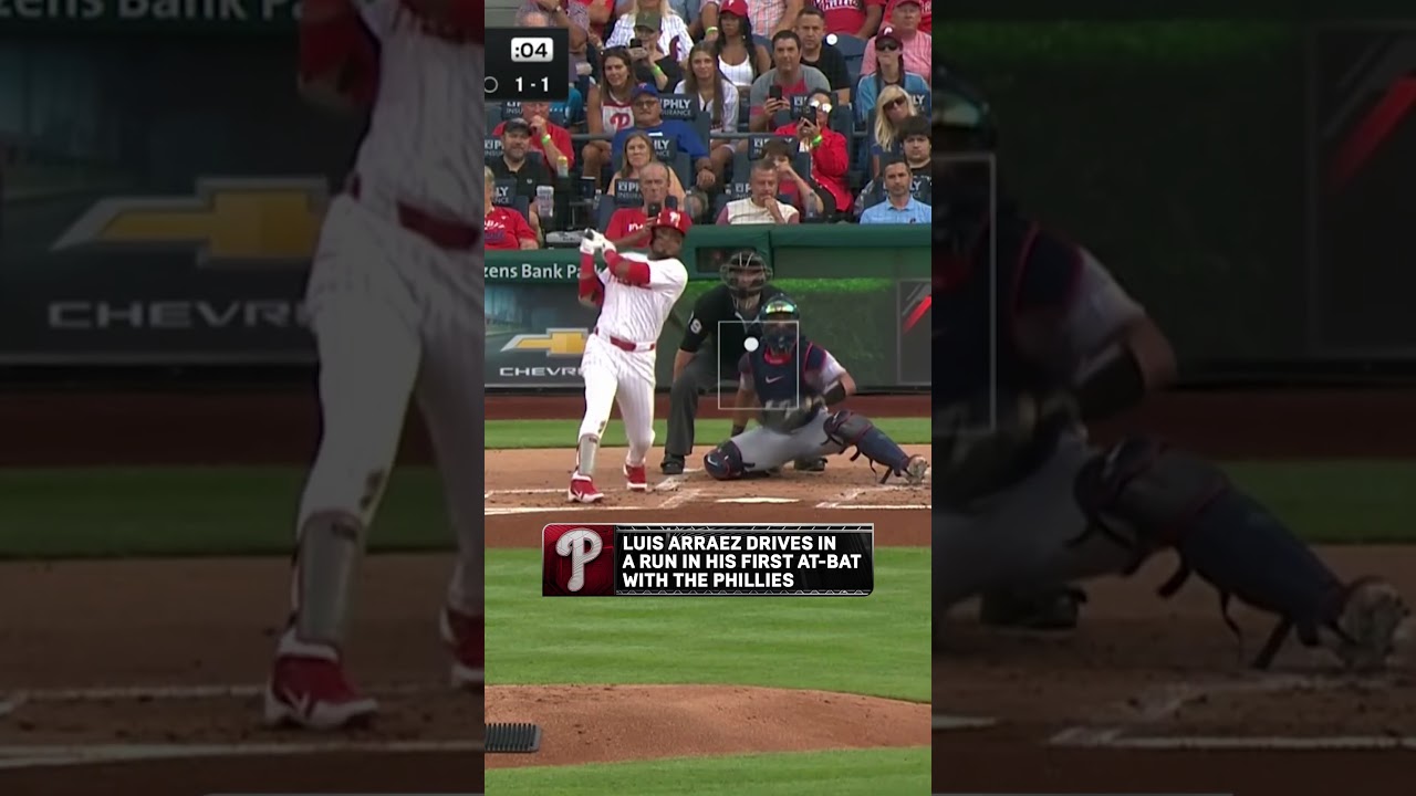 Welcome to Philadelphia, Luis Arraez! 🔔 #mlb #baseball #phillies