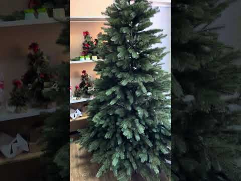 Штучна ялинка лита ШОТЛАНДСЬКА  2 - 3.2 м., видео 2