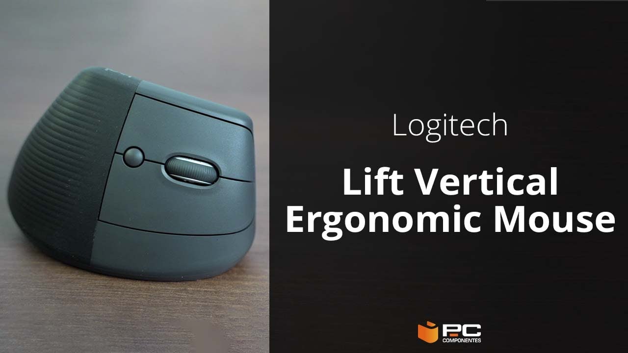 Logitech Lift for Business Ratón Ergonómico Bluetooth 4000 DPI Grafito