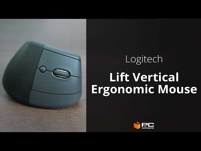 Logitech Ratón Ergonómico Inalámbrico Lift Izquierda Negro