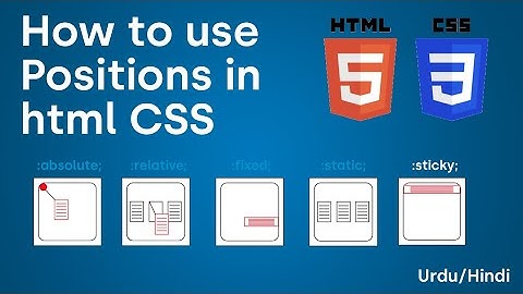 How to use position sticky in css and html 4/4