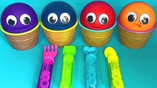 4 Colors Play Doh Ice Cream Cups Lady Bug Super Wings Surprise Toys Cars Kinder Joy Egg 4 Colors Play Doh Ice Cream Cups Lady Bug Super Wings Surprise Toys Cars Kinder Joy Egg