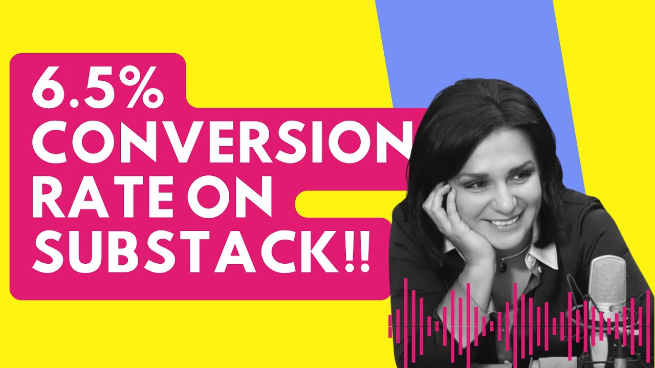 How I reached 6.5% free to paid subscriber conversion rate on Substack?  [SUBSTACK for BEGINNERS]