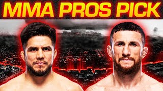 MMA Pros Pick ✅Henry Cejudo vs. Merab Dvalishvili - Part 1 👊 UFC 298