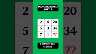 who else loves a good puzzle #maths #brainlearning #braintestsolution #crosswordpuzzle #crossword