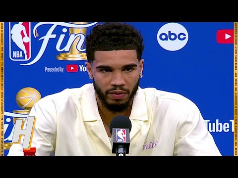 Jayson Tatum Post Game Interview - Game 4 - Warriors vs Celtics | 2022 NBA Finals