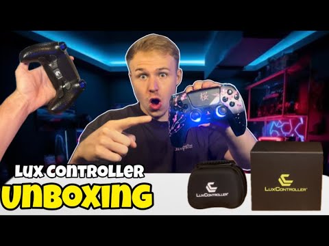 LuxController Unboxing: Der beste Ps5 Custom Pro Controller - nie wieder Stickdrift & Paddles