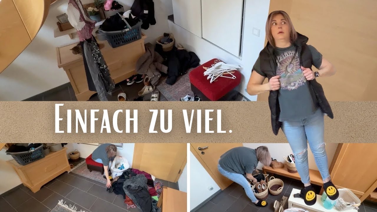 Flur & Garderobe ordnen - und ehrlich aussortieren
