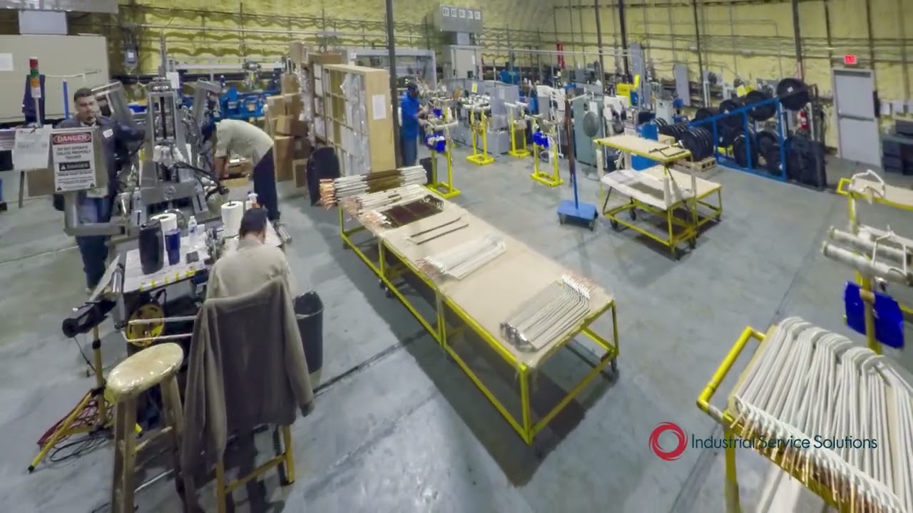 ISS Houston motor winding shop time lapse