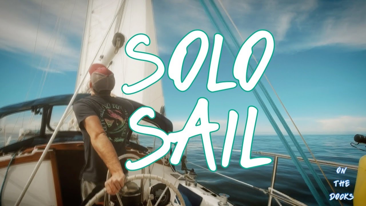 SOLO SAIL – Getting Underway Catalina 30 Sailboat in San Diego