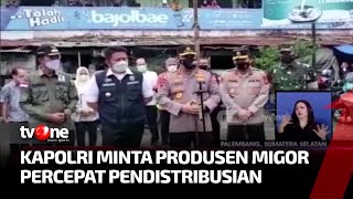 Kapolri Turun Tangan Mengatasi Kelangkaan Minyak Goreng