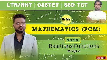 LTR MATH RELATION FUNCTION MCQs CLASS 2