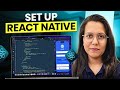 First Time Setting Up React Native...