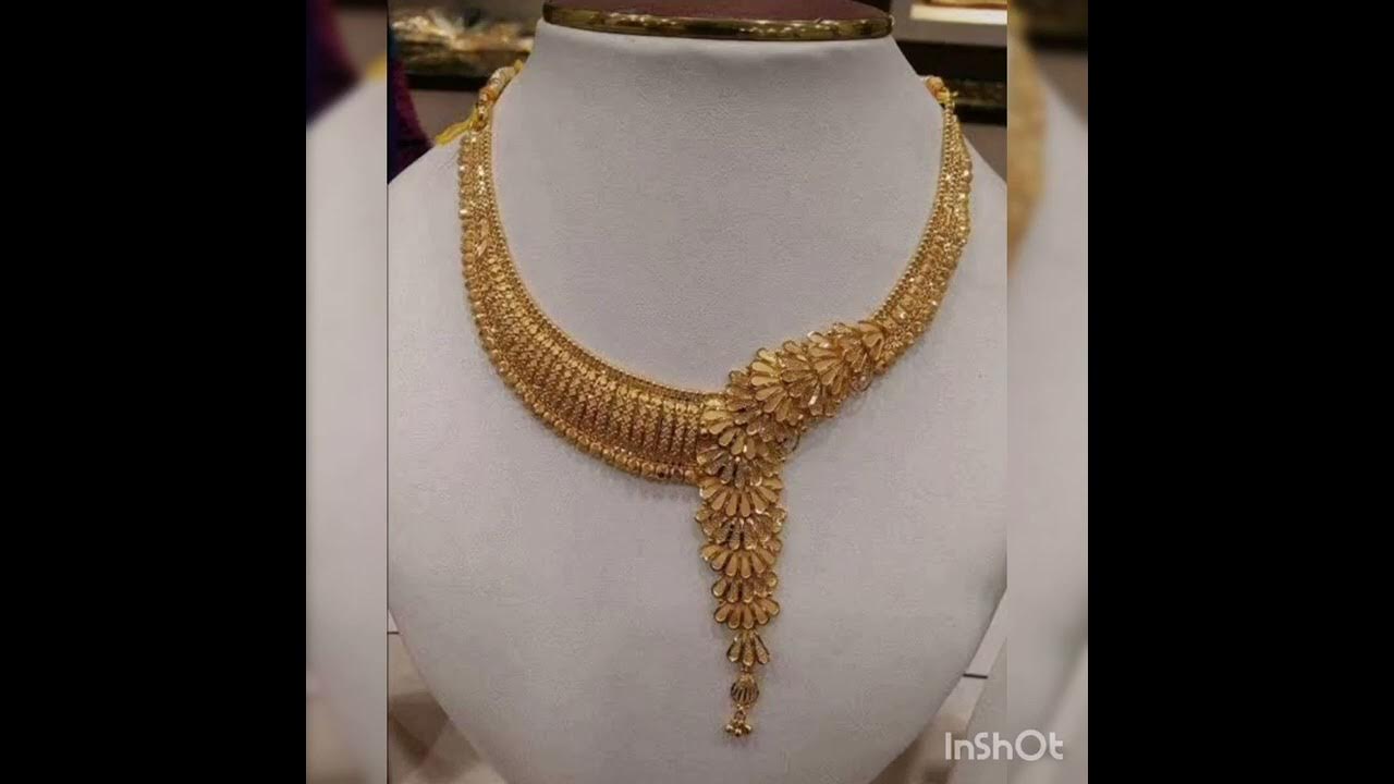 Girls New Model Gold Necklace Designs Girls New Model Gold Necklace Designs