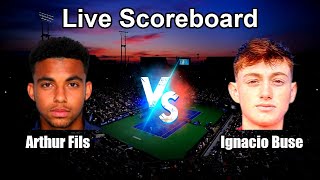 Arthur Fils vs Ignacio Buse Live Score - ATP Madrid, Spain Men Singles