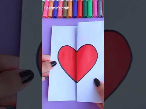 👩‍❤️‍👨+♥️? Creative Drawing #art #artwork #drawing #shorts #painting