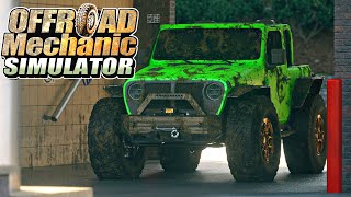 *EARLY LOOK* Offroad Mechanic Simulator - DEMO PC Gameplay