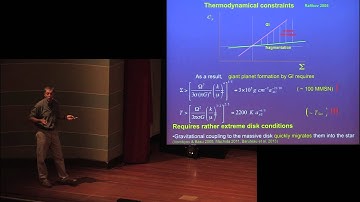 28. Gilles Chabrier - Formation of brown dwarfs vs giant planets