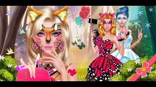 Fun Face Painting! Girls Makeup Game Face Paint Party Salon Gameplay screenshot 2