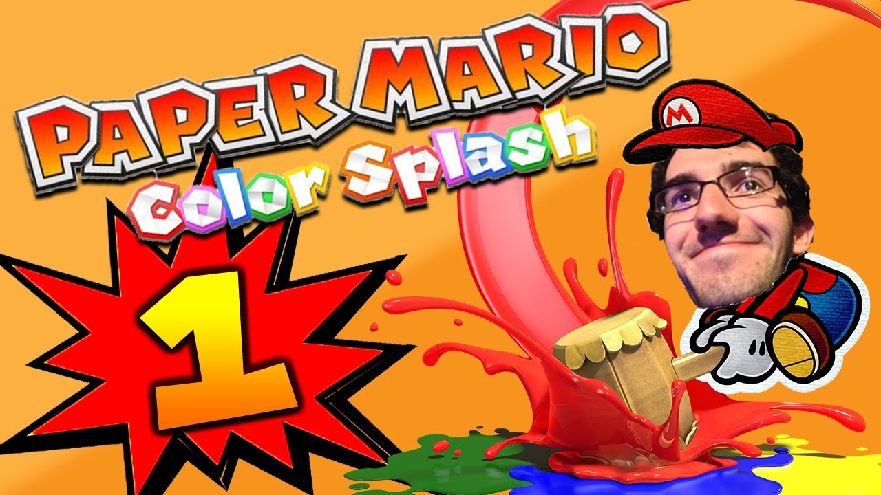 THE ADVENTURE BEGINS - Paper Mario Color Splash #1