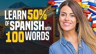 Learn Spanish in 45 minutes! The TOP 100 Most Important Words  OUINO.COM