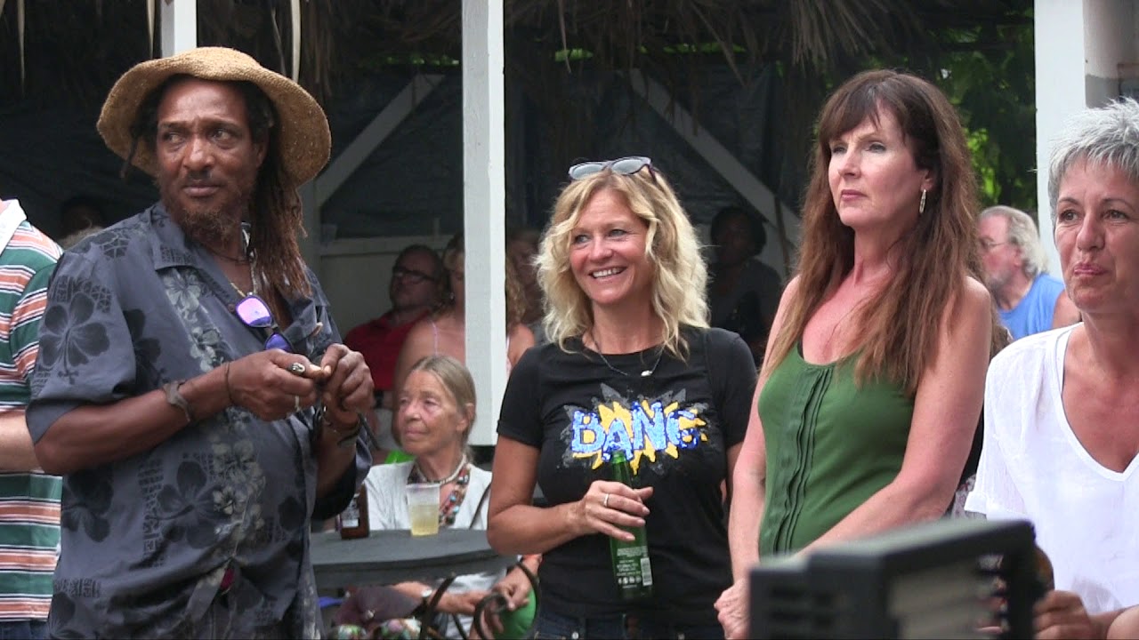 Luddy Samms: "Unchain My Heart", Drifters Beach Bar, Negril, Jamaica 2018