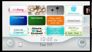 My Wii Menu