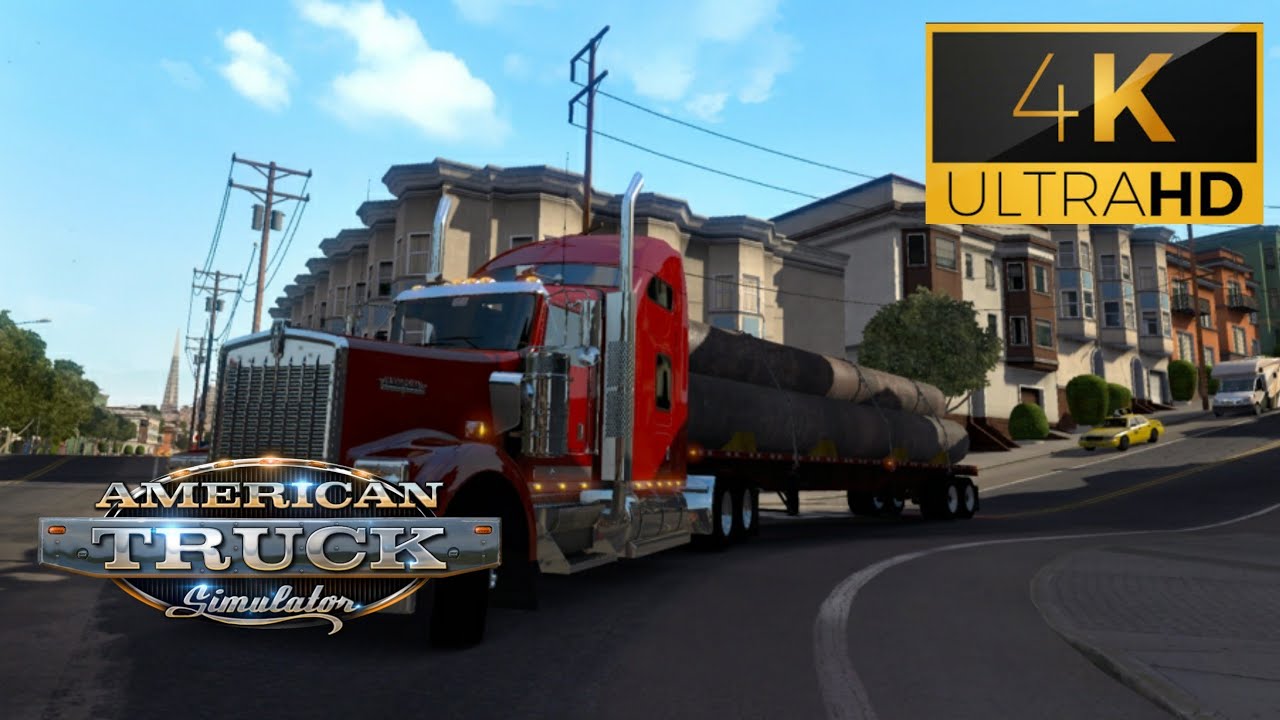 American Truck Simulator PC Gameplay 4K 2160p RTX 2080 - YouTube