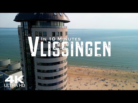 VLISSINGEN 2023 🇳🇱 Drone Aerial 4K | Holland Netherlands Nederland Zeeland