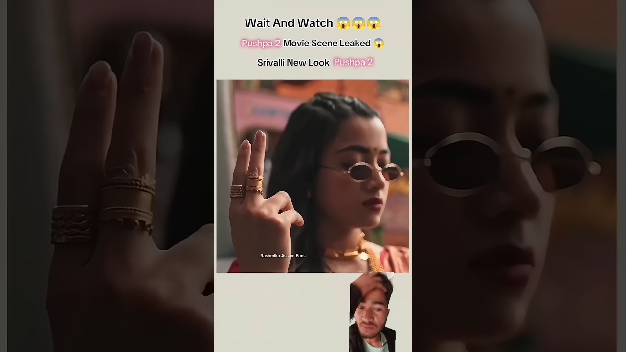 Srivalli New Look Pushpa 2 😱||Rasmika Bandhana new lool for Pushpa 3