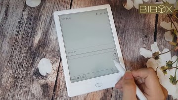 Máy đọc sách Likebook Muses nhận dạng chữ viết tay