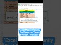 “Excel Magic: Instantly Find Common Values Between Two Lists!” #excel