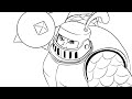 Larry vs mega knight fan animation