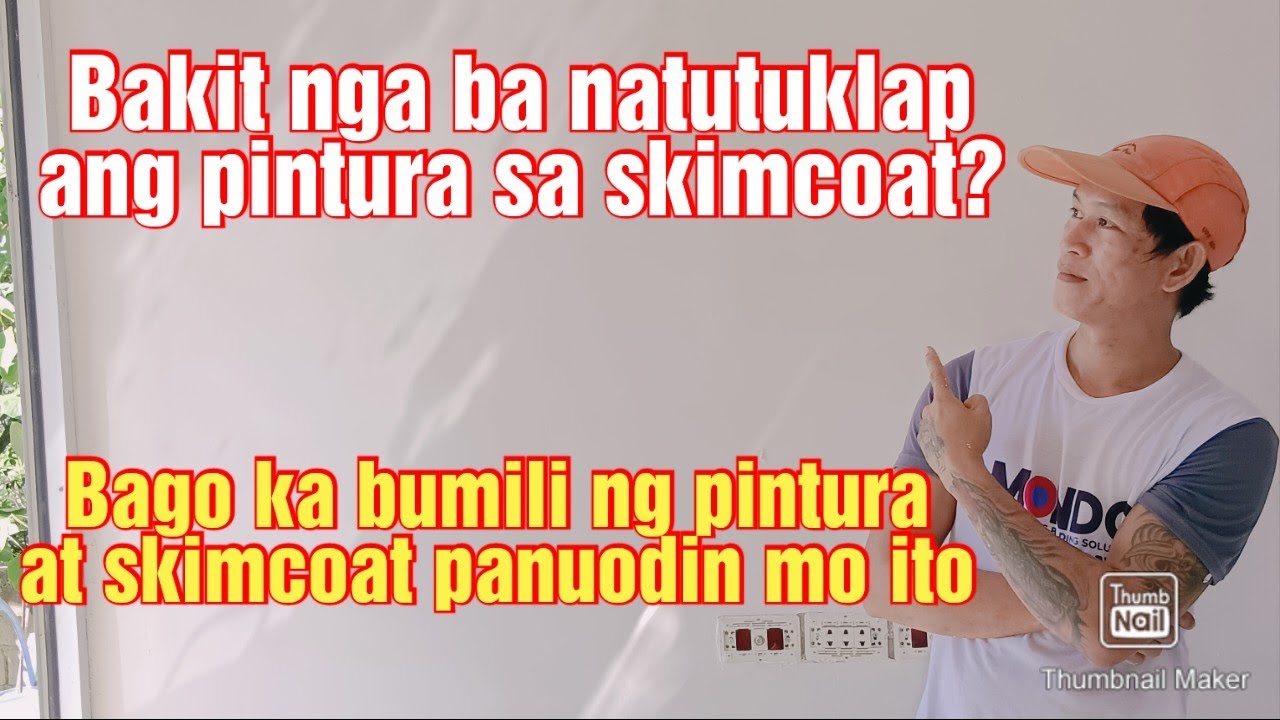 Bakit nga ba natutuklap ang primer o pintura sa skimcoat? makinig na mabuti bago ka magpintura