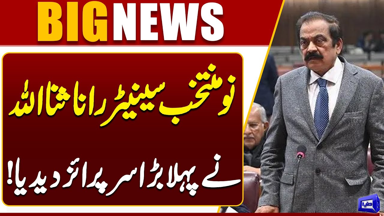 Senate Election in Punjab | PMLN's Big Victory | Rana Sanaullah ...