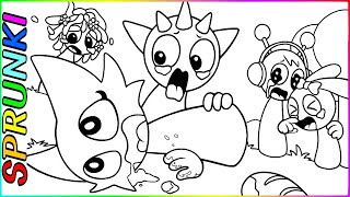 Sprunki - R.I.P Wenda... | Wenda So Sad Story... / COLORING PAGES NEW / Сoloring For FUN screenshot 4