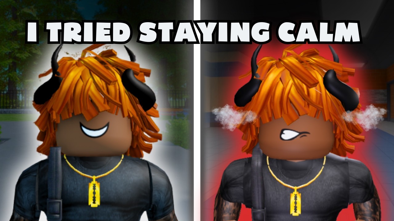 Я пытался сохранять спокойствие в самой токсичной файтинг-игре Roblox... Драка в школе!