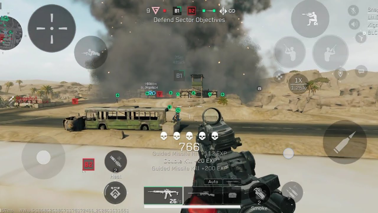 High Finishes intence Delta Force gameplay. 