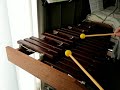 7【KOROGI卓上木琴】desk xylophone improvisation 「琉球の滝」YAMAHA　ME-102