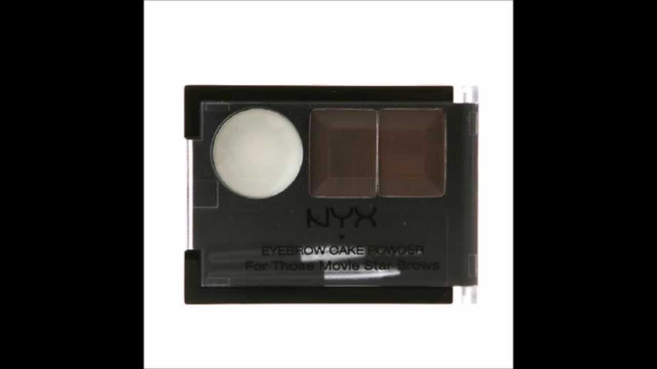 NYX Eyebrow Cake Powder, Dark Brown