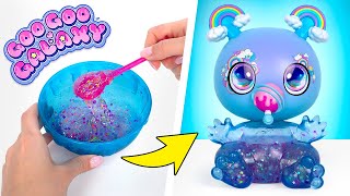 Boneka Goo Goo Galaxy | Paket DIY Slime \u0026 Glitter - Buat, Suapkan, Isi \u0026 Isi Lagi